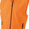 Softshell Weste - orange