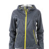 Ladies Outdoor Jacket - iron grey/yellow