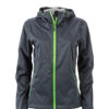 Ladies Outdoor Jacket - iron grey/green