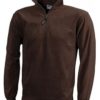 Half Zip Fleece - brown