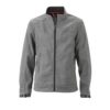 Mens Softshell Jacket - light melange