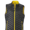 Mens Lightweight Vest - black/yellow