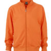 Workwear Sweat Jacket - orange
