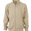 Workwear Sweat Jacket  - stone
