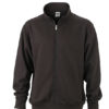 Workwear Sweat Jacket  - black