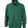 Workwear Sweat Jacket - dark green