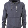 Mens Hoody - dark/denim/melange