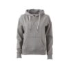 Ladies Hoody -grey melange