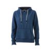 Ladies Hoody - light denim melange