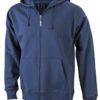 Mens Hooded Jacket - navy