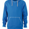 Mens Lifestyle Hoody - cobalt/grey heather