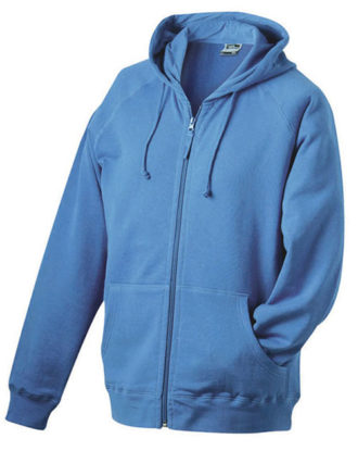 Hooded Jacket James & Nicholson - blue