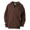 Hooded Jacket Junior - brown