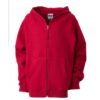 Hooded Jacket Junior - burgundy