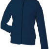 Ladies Hooded Jacket - navy