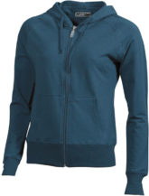 Ladies Hooded Jacket - petrol