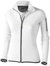 Damen Mani Power Fleece Jacke - weiß