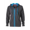 Mens Urban Sweat Hoody - graphite/azur