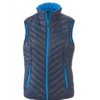 Ladies Lightweight Vest - navy/aqua