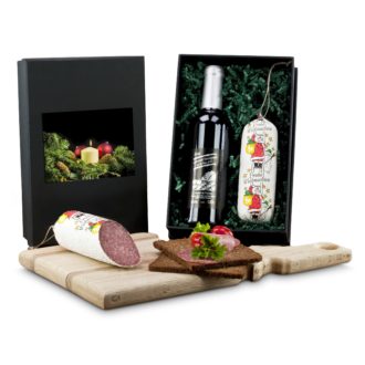 Präsentbox Weihnachts Salami