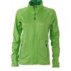 Ladies Basic Fleece Jacket - spring green/green