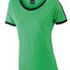 Ladies Flag T James & Nicholson - frog/black