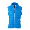 Mens Hybrid Vest James & Nicholson - cobalt/silver