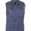 Ladies Lightweight Vest James & Nicholson - navy/silver