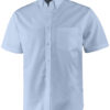 Stirling Hemd kurzärmlig ELEVATE - blau meliert
