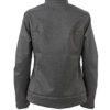 Ladies Softshell Jacket James & Nicholson - Rückenansicht