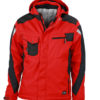 Craftsmen Softshell Jacket James & Nicholson - red/black