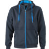 Mens Doubleface Jacket - navy/aqua