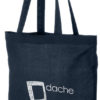 Carolina Baumwolltasche mit langem Henkel - navy