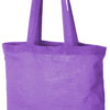 Carolina Baumwolltasche mit langem Henkel - lavender