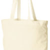 Carolina Baumwolltasche mit langem Henkel - naturfarben