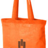 Carolina Baumwolltasche mit langem Henkel - orange