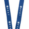 Schlüsselband 20 mm mit Sicherheitsverschluss - navy