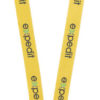 Schlüsselband 20 mm mit Sicherheitsverschluss - gelb