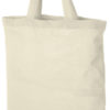 Virginia Baumwolltasche mit kurzen Henkeln - naturfarben