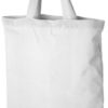 Virginia Baumwolltasche mit kurzen Henkeln - weiß