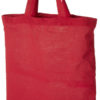 Virginia Baumwolltasche mit kurzen Henkeln - rot