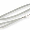 Schlauchband 10 mm mit Simplexhaken - grau