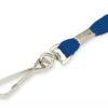 Schlauchband 10 mm mit Simplexhaken - blau