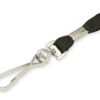 Schlauchband 10 mm mit Simplexhaken - schwarz