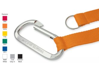 Schlüsselband mit Karabiner