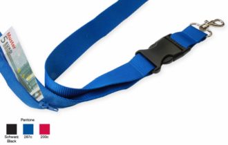 Promotionband mit Reißverschluss
