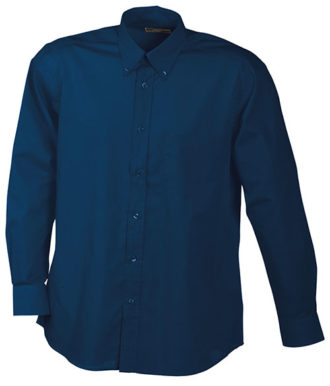 Werbeartikel Hemd Promotion Shirt longsleeved - navy