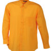 Werbeartikel Hemd Promotion Shirt longsleeved - orange