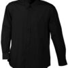 Werbeartikel Hemd Promotion Shirt longsleeved - black