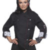 Fashionable Rock Chefs Ladies Jacket KARLOWSKY - schwarz